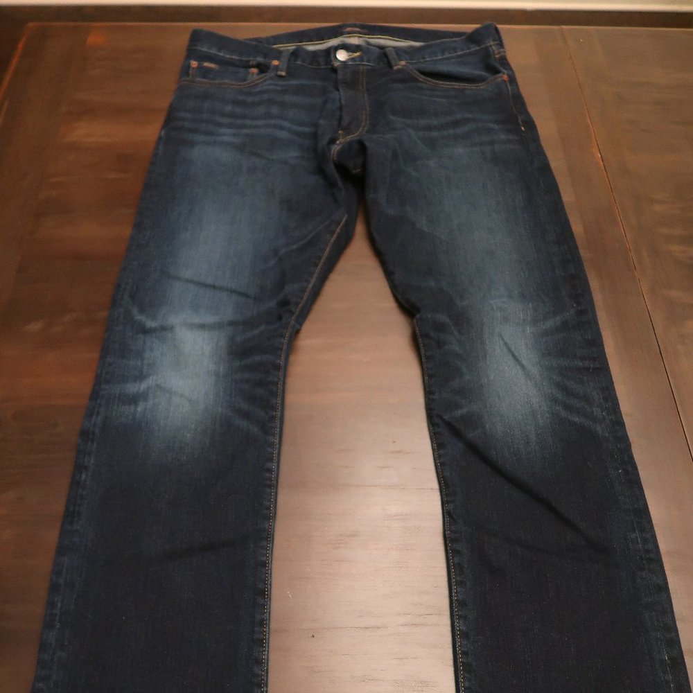 Polo Ralph Lauren Men's Jeans Varick Slim Straight 36x32 Indigo